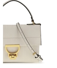 COCCINELLE ARLETTIS Mini geanta din piele texturata perla - Genți femei - 4