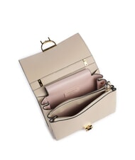 COCCINELLE ARLETTIS Geanta de mana din piele ciocanita scoică de nisip - Genți femei - 4