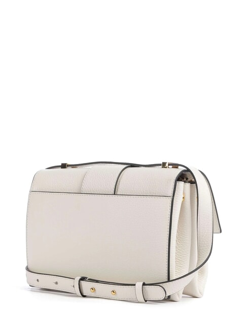 ARLETTIS Geanta de mana din piele ciocanita perla - Genți femei