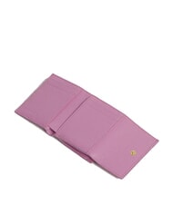 COCCINELLE METALLIC SOFT Portofel din piele pietrișată meduze - Portofele femei - 2