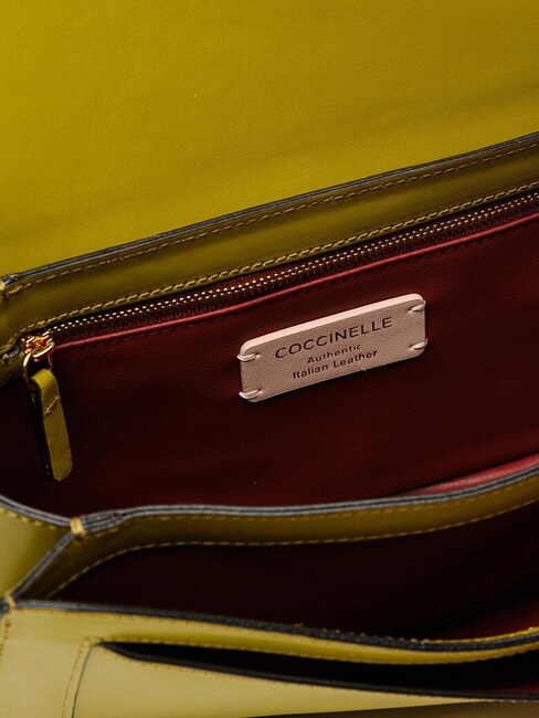 C-ME CALF Geantă de umăr, din piele iarbă de mare - Genți femei