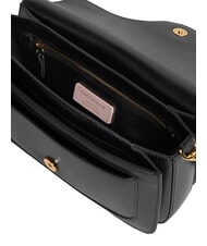 COCCINELLE C-ME CALF Geantă de umăr, din piele negru - Genți femei - 4