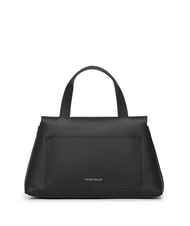 COCCINELLE NIKLA Geantă de m&acirc;nă, cu curea de umăr negru/coniac - Genți femei - 3