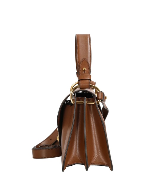 C-ME CALF COCKER Geanta mica din piele cu bareta de umar coniac - Genți femei