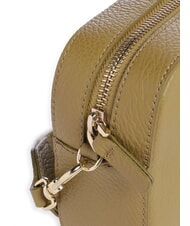 COCCINELLE TEBE Geanta de umar din piele texturata iarbă de mare - Genți femei - 3