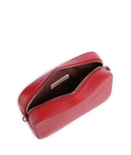 COCCINELLE TEBE Geanta de umar din piele texturata stacojiu - Genți femei - 3