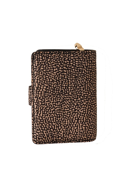 CLASSICA Portofel mediu cu buzunar pentru monede OP / NATURAL / NEGRU - Genți femei