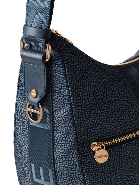 LUNA BAG MEDIUM Geantă LUNA Hobo, Mediu albastru lapislazuli - Genți femei