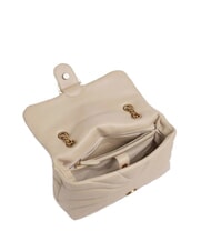 PINKO LOVE PUFF CLASSIC Geanta de umar din piele nappa bej-gri fumuriu-auriu antic - Genți femei - 3