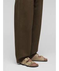 BIRKENSTOCK ARIZONA BIG BUCKLE Papuci din piele cu 2 barete tutun brun - Pantofi femei - 5