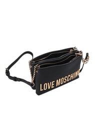 LOVE MOSCHINO BOLD LOVE Curea de umăr negru - Genți femei - 3
