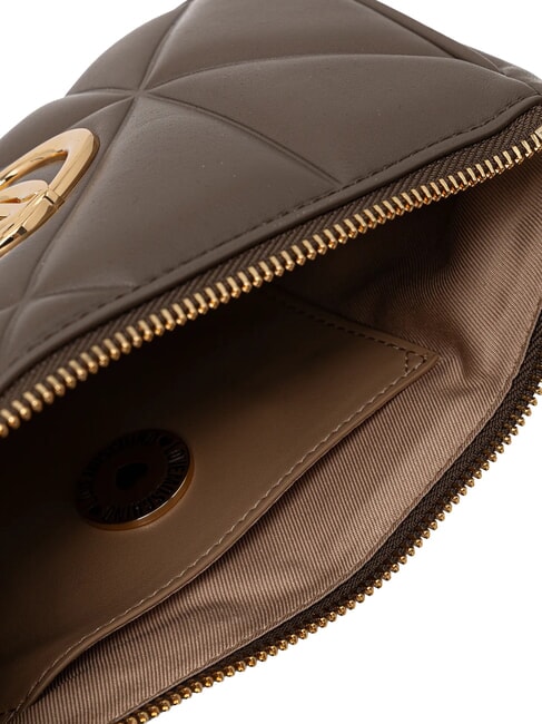 EMBOSSED Geantă mică de umăr noroi - Genți femei