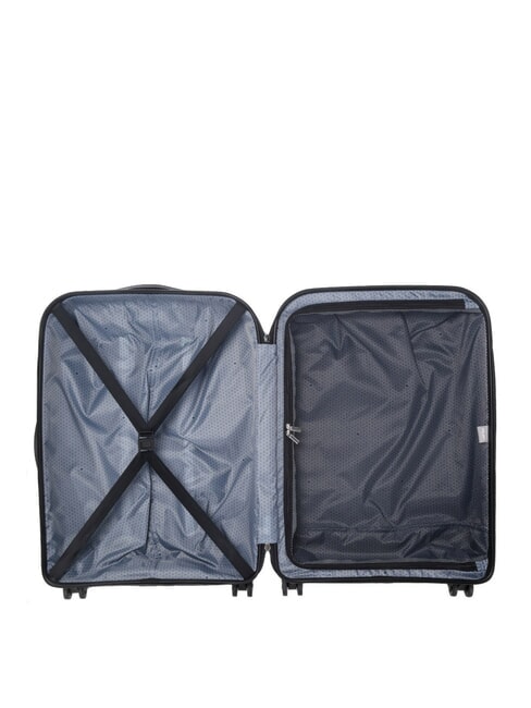 BINALONG Set de 3 cărucioare: cabină+mediu, mare expansiune negru - Set trolere