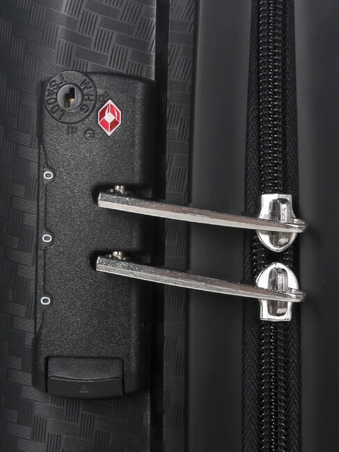 BINALONG Set de 3 cărucioare: cabină+mediu, mare expansiune negru - Set trolere