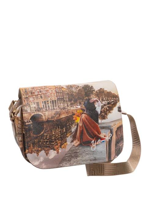 YESBAG Geantă de umăr cu două compartimente toamnă &icirc;n Olanda - Genți femei