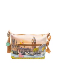 YNOT YESBAG Geantă de umăr hobo mare floare galbenă - Genți femei - 4