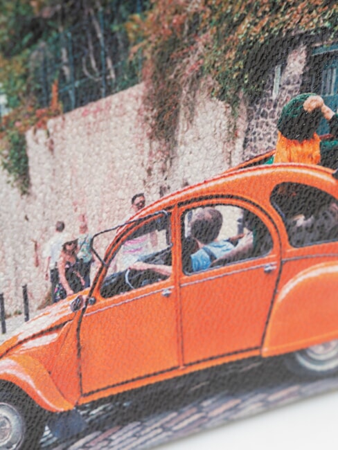 YESBAG Clutch mare cu curea de umăr metalică asta e viața - Genți femei