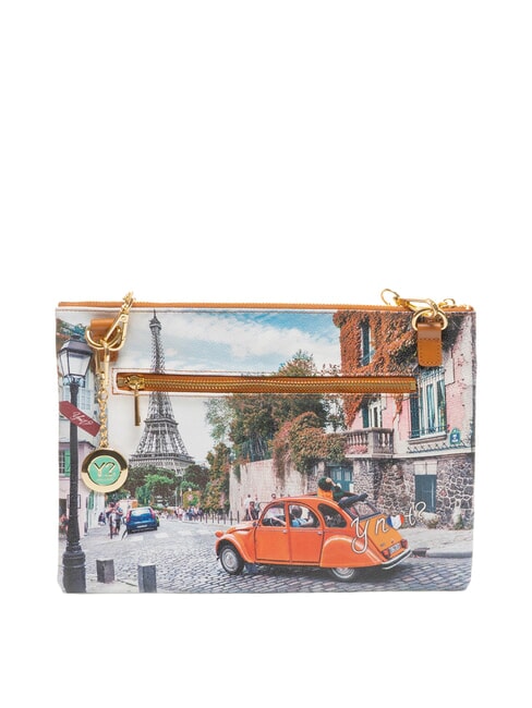 YESBAG Clutch mare cu curea de umăr metalică asta e viața - Genți femei