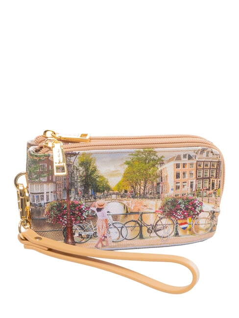 YESBAG SPECIAL Carcasă cu fermoar dublu pentru carduri biciclete - Portofele femei