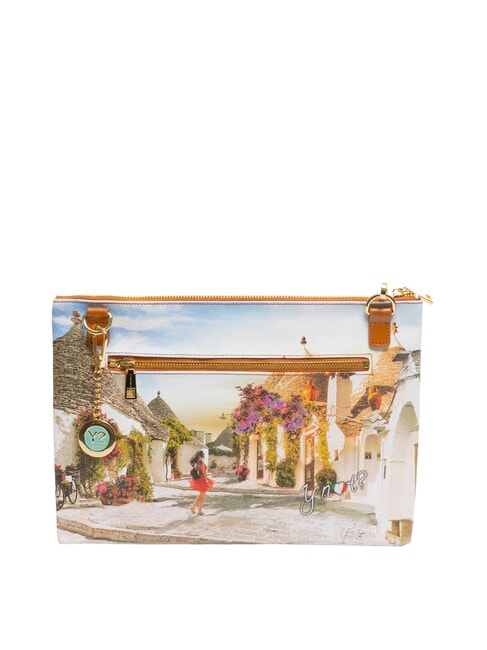 YESBAG SPECIAL Geantă de umăr metalică tip plic, ... clutch Trullissima - Genți femei