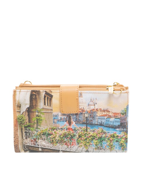 YESBAG Portofel tip clutch cu curea de umăr canal &icirc;nflorit - Genți femei