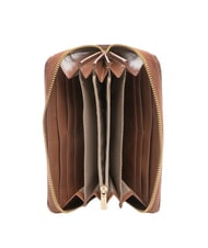 YNOT LUX Portofel mare cu fermoar ciocolată - Portofele femei - 2