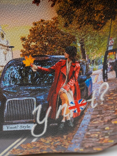 YESBAG Geantă de umăr hobo turist londonez - Genți femei