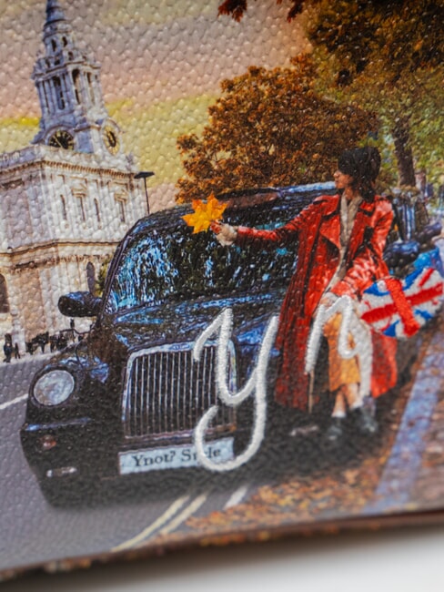 YESBAG Geantă de umăr pentru cameră foto turist londonez - Genți femei