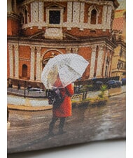 YNOT YESBAG Rucsac mare cu buzunar Roma plouă - Genți femei - 3