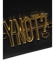 YNOT LOVERS Geantă de umăr medie BLACK - Genți femei - 3