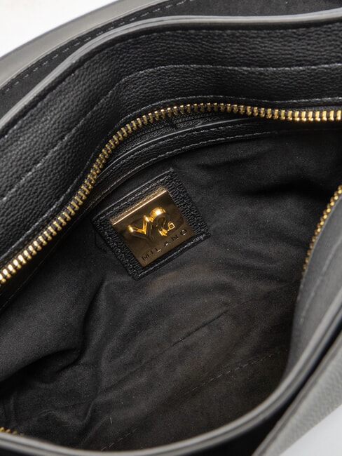 LOVERS Geantă de umăr medie BLACK - Genți femei