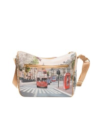 YNOT YESBAG Geantă de umăr hobo Curcubeul Londrei - Genți femei - 4