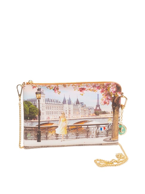 YESBAG Geantă de umăr cu curea metalică sunt de acord - Genți femei