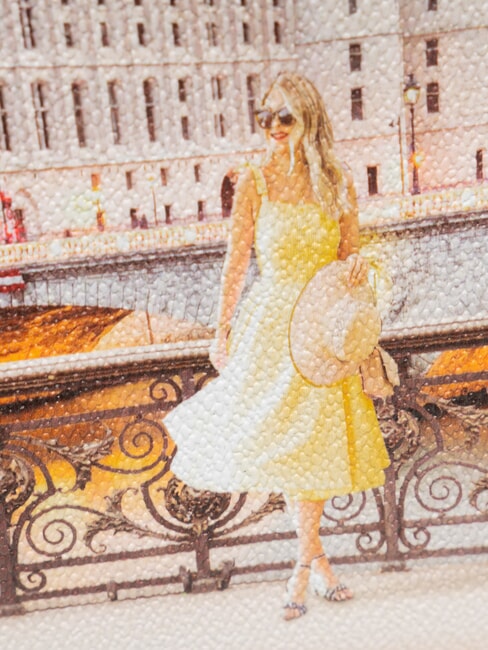 YESBAG Geantă de umăr cu curea metalică sunt de acord - Genți femei