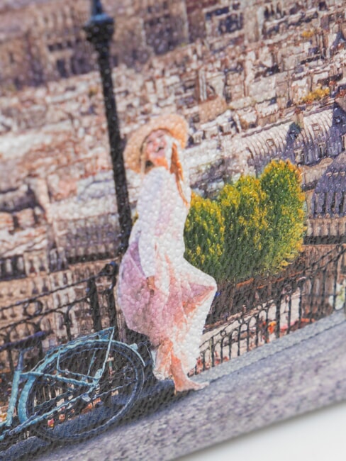 YESBAG Geantă tip clutch medie cu manșetă promenadă - Genți femei