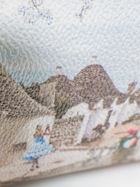 YESBAG Trusă cosmetică medie Alice &icirc;n Trulli - Genți plic și truse