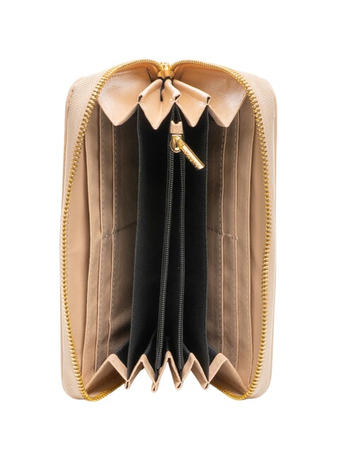 LUCY Portofel mare cu fermoar nisip - Portofele femei