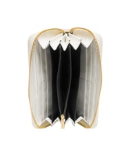 YNOT LUCY Portofel mare cu fermoar alb - Portofele femei - 2