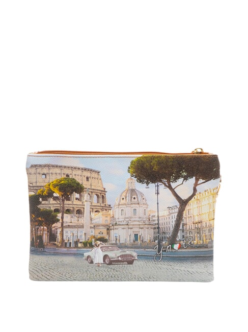 YESBAG Geantă tip clutch medie cu manșetă imperial - Genți femei