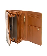 YNOT YESBAG Portofel mediu cu clapă floare galbenă - Portofele femei - 2