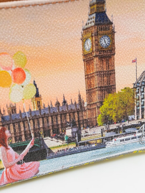 YESBAG Poșetă plată tip poșetă floare galbenă - Genți femei