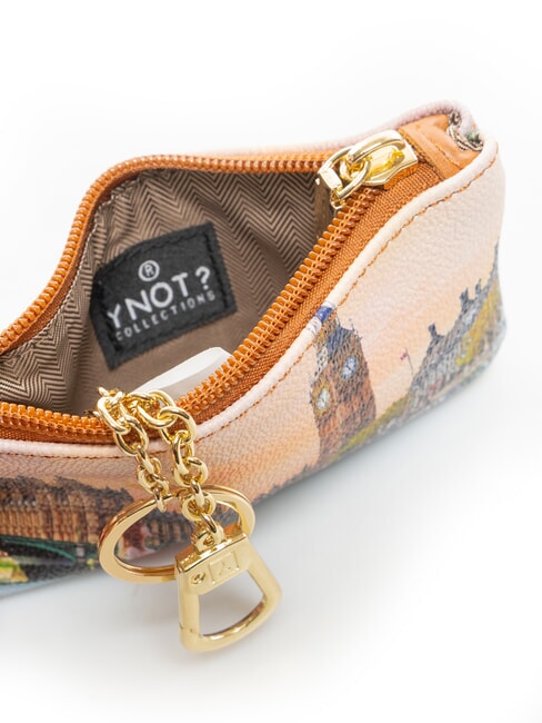 YESBAG Poșetă pentru breloc cu fermoar floare galbenă - Portchei