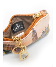 YNOT YESBAG Poșetă pentru breloc cu fermoar floare galbenă - Portchei - 2