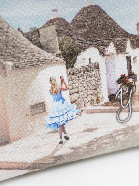 YESBAG Geantă tip clutch medie cu manșetă Alice &icirc;n Trulli - Genți femei