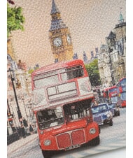 YNOT YESBAG Geantă tip clutch medie cu manșetă Curcubeul Londrei - Genți femei - 3