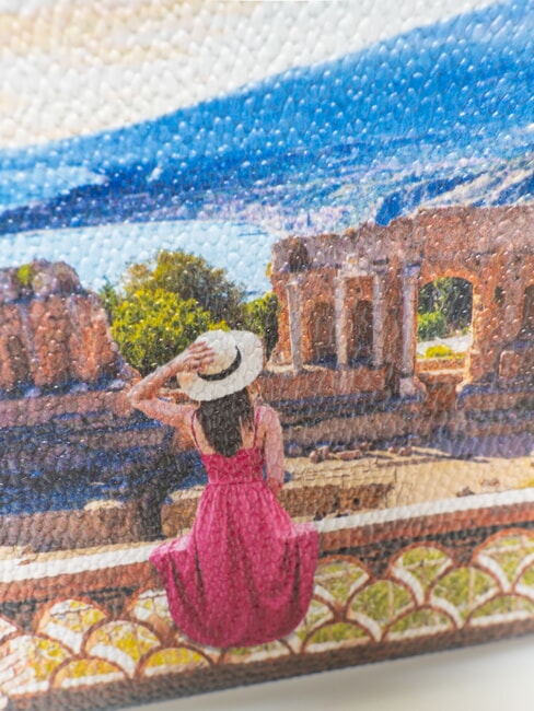 YESBAG Poșetă plată tip poșetă Taormina vara - Genți femei