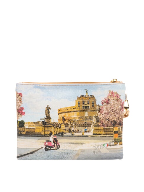 YESBAG Geantă tip clutch medie cu manșetă SĂRBĂTORIA ROM&Acirc;NĂ - Genți femei