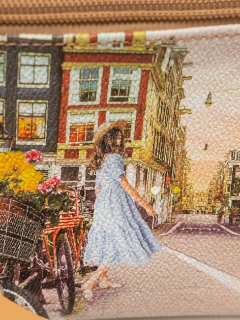 YESBAG Geantă tip clutch medie cu manșetă Visele Olandeze - Genți femei