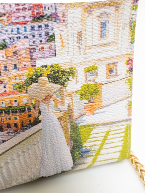 YESBAG Portofel tip clutch cu curea de umăr coastă romantică - Genți femei