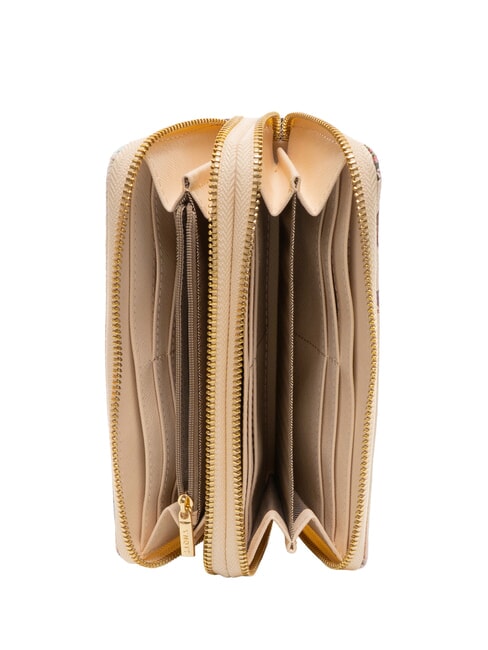 YESBAG Portofel mare cu 2 fermoare Apus de soare &icirc;n Grecia - Portofele femei